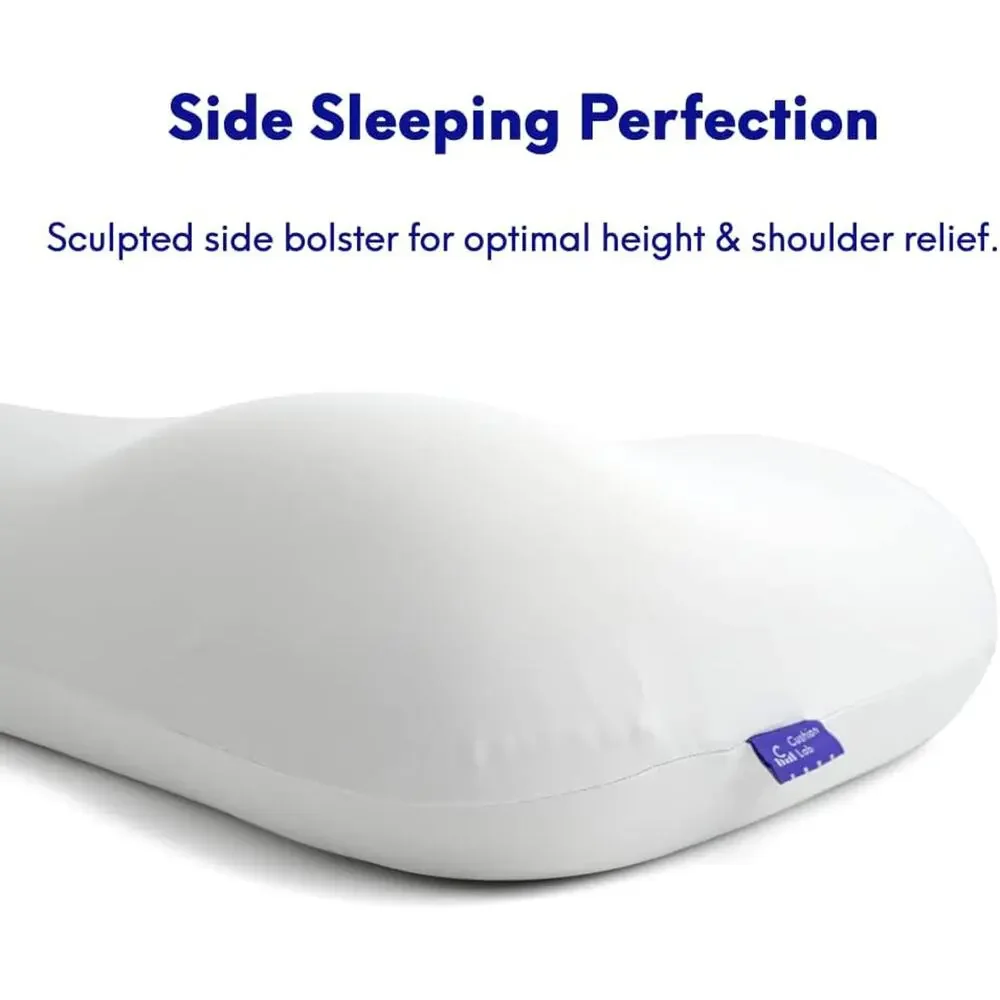 NWOT C CUSHION LAB Deep Sleep Pillow, Patented Ergonomic Contour Design